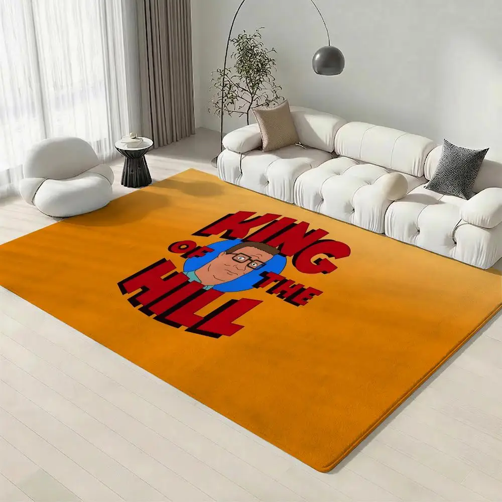 

Коврик для пола TV K-King of the Hill, экологичный фланелевый придверный коврик, нескользящий, без запаха, мягкий, коротковорсовый, для использования внутри помещений