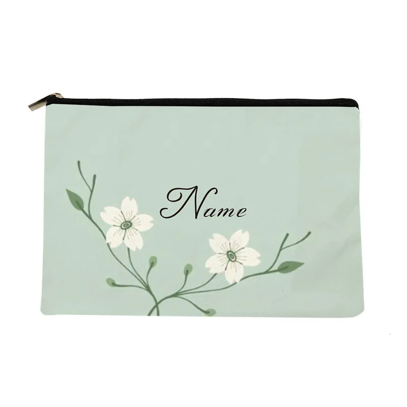 Personalized Custom Name Makeup Bag Gift for Tennis Lover Cosmetic Case Coach Gifts Purse Tennis Player Gift