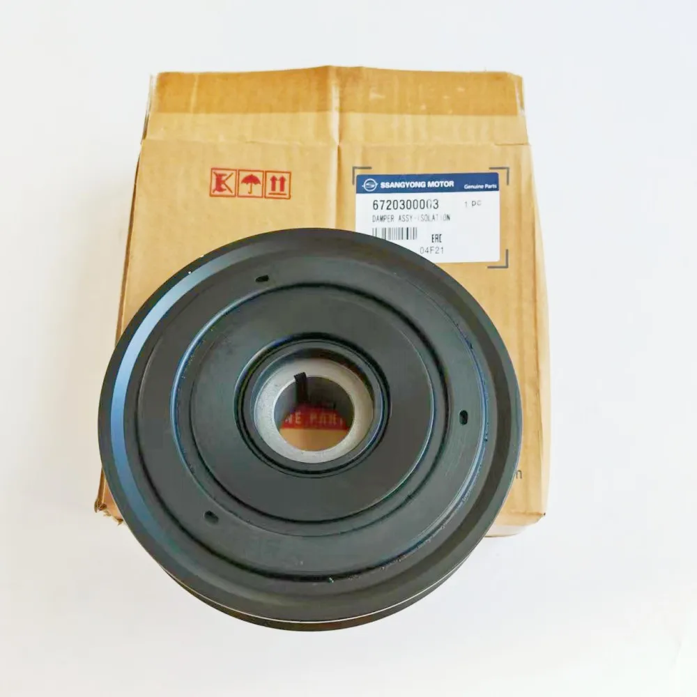 6720300003 Brand New Genuine spare parts self-damper pulley shaft for ssangyong actyon actyon sport rexton d20 2.0l 6710300303