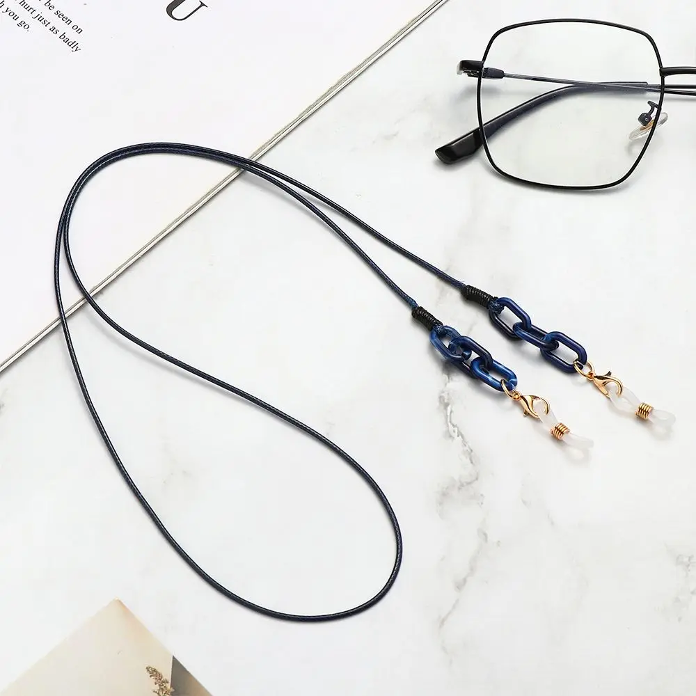 

Fashion Leopard Acrylic Reading Glasses Cords Eyeglasses Strap Sunglasses Lanyards Glasses Chains