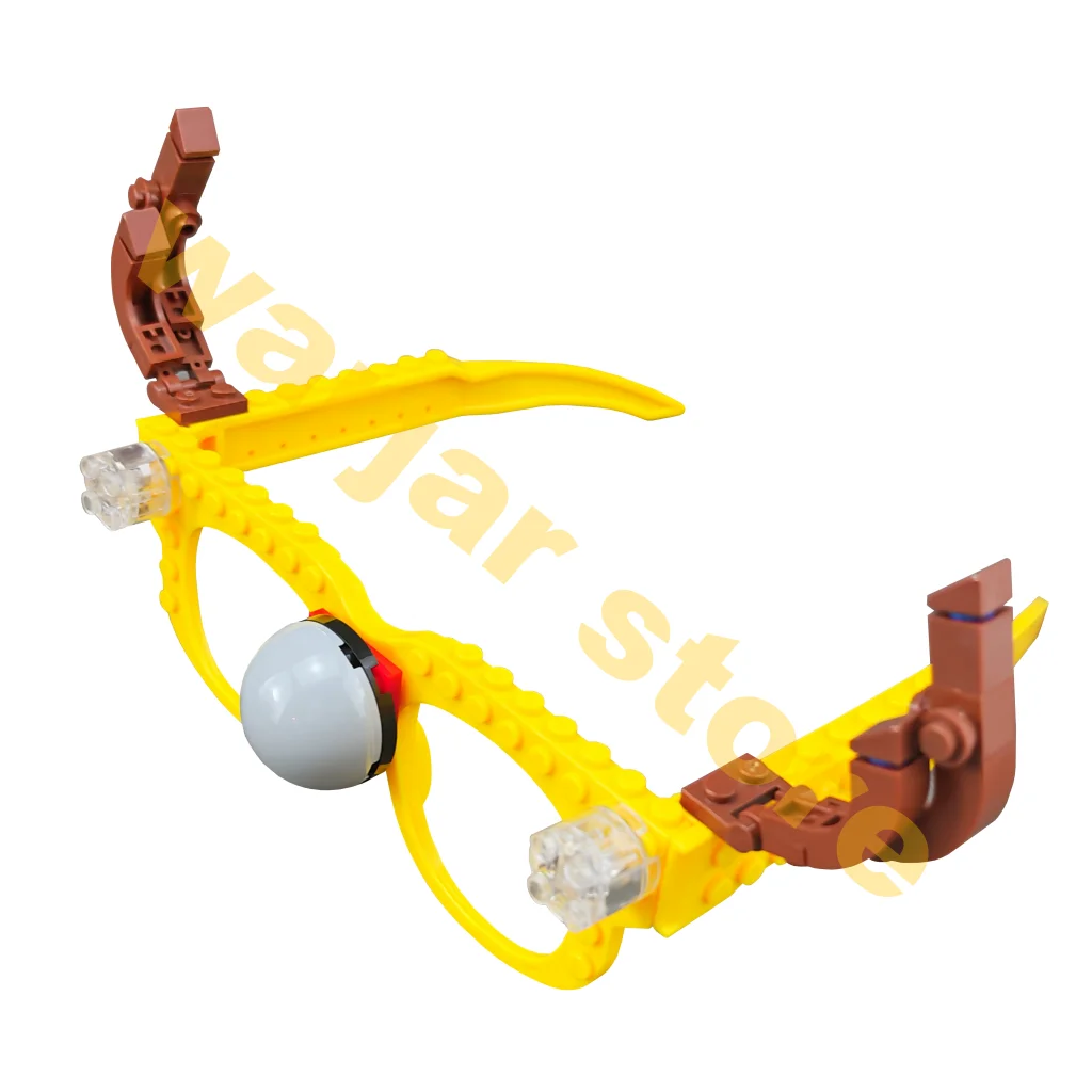 Weihnachten Halloween Cosplay Dekorative Spielzeug Bausteine Gläser Grundplatte Rahmen Party Sammeln DIY Dekoration Zubehör