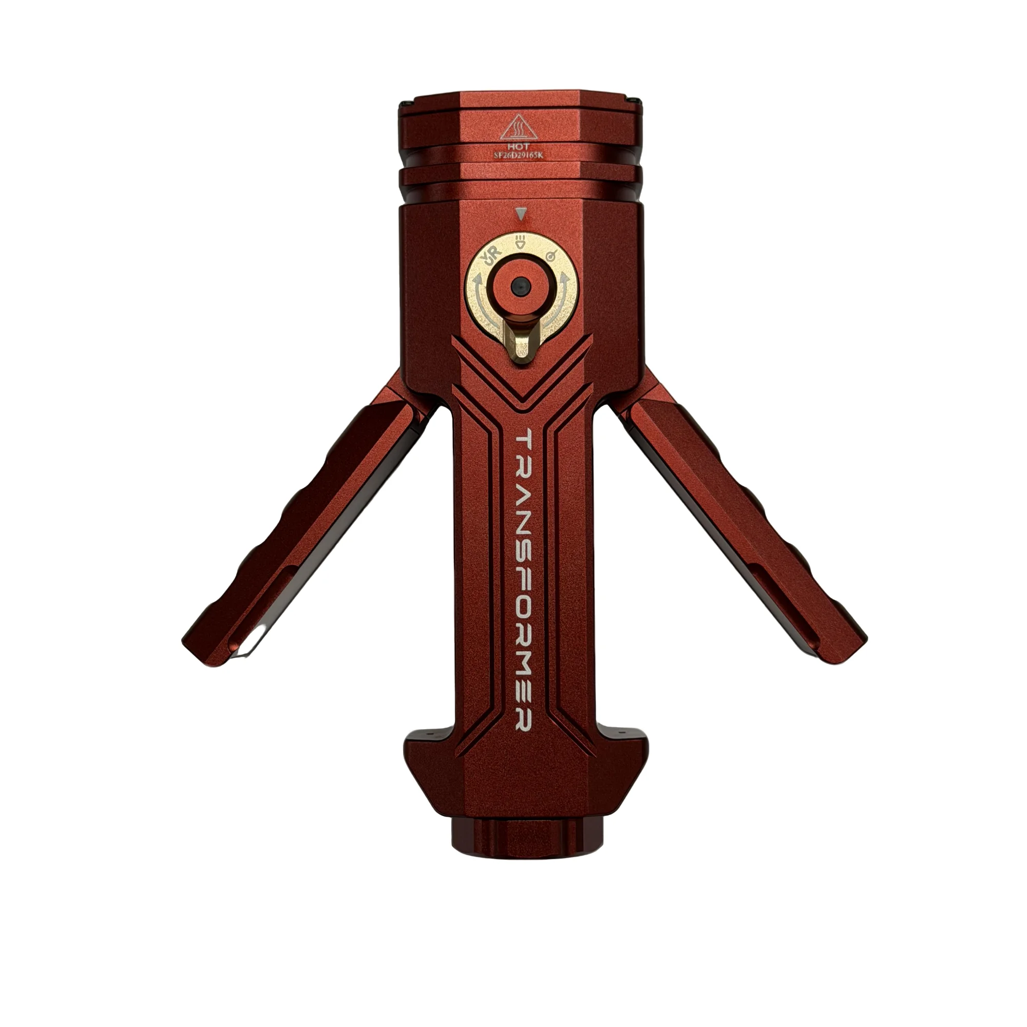 

Sophia, Iron Man PRO HD02 PRO Red Gold/Iron Grey, Outdoor Camping Overhaul Flashlight