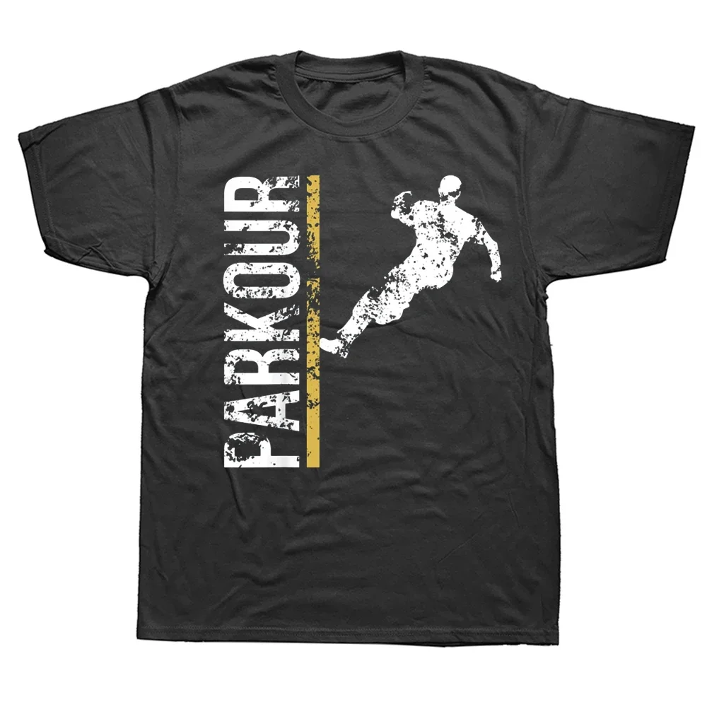 

Funny Parkour Sports T Shirts Graphic Cotton Streetwear Short Sleeve Birthday Gifts Summer Style T-shirt Mens Clothing