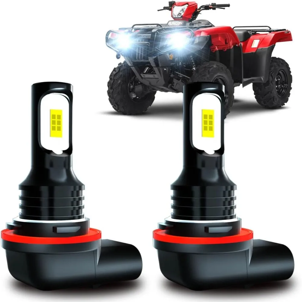 

3 PINS 34901 HR3 A21 LED bulbs, 6000K For Honda Foreman Rubicon 500 Rancher 420,Bright White Polaris 4011029 Lights, 2-Pack