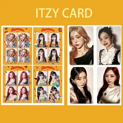 Kpop ITZY Album Algorhythm Lucky Card 4 pz/set Yuji Ryujin Double Sides stile coreano Special LOMO Card Fans Collection Gift