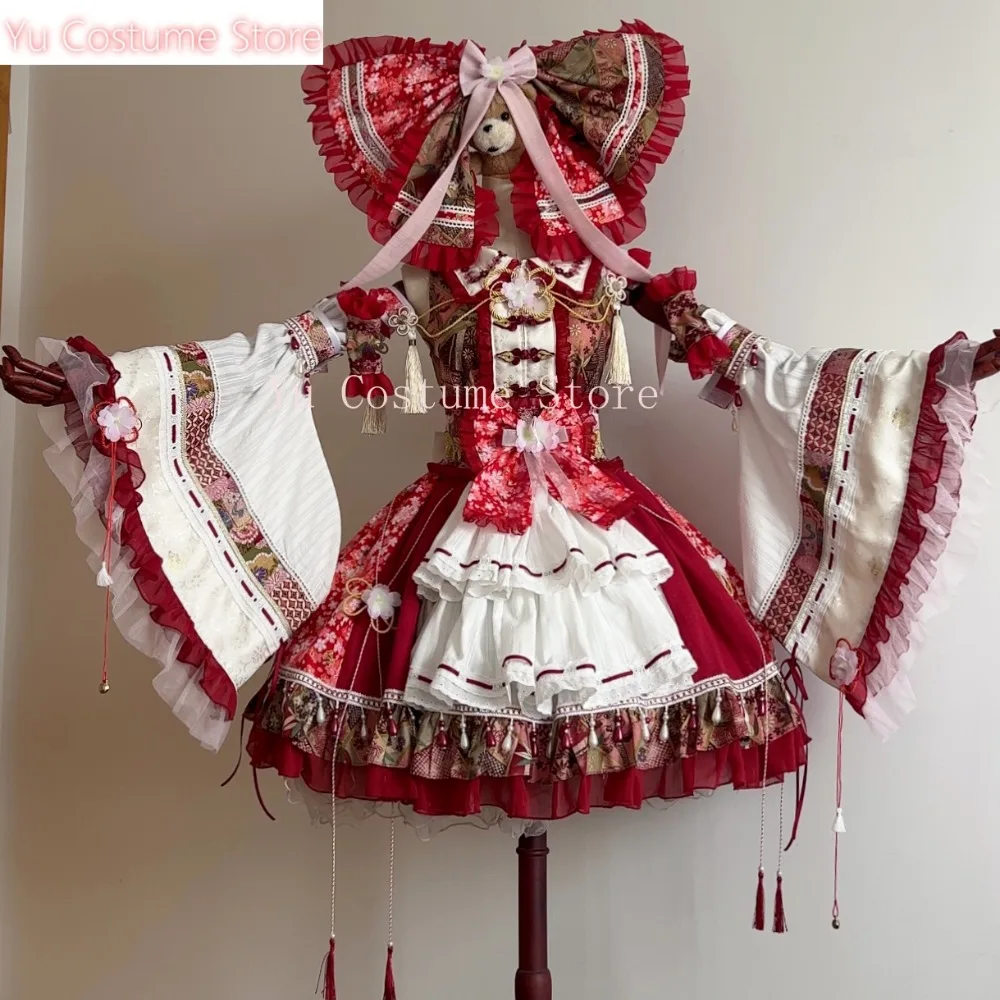 

Touhou Project Косплей Hakurei Reimu Платье Косплей Костюм Cos Игра Аниме Вечеринка Униформа Хэллоуин Играть Ролевая Одежда Одежда