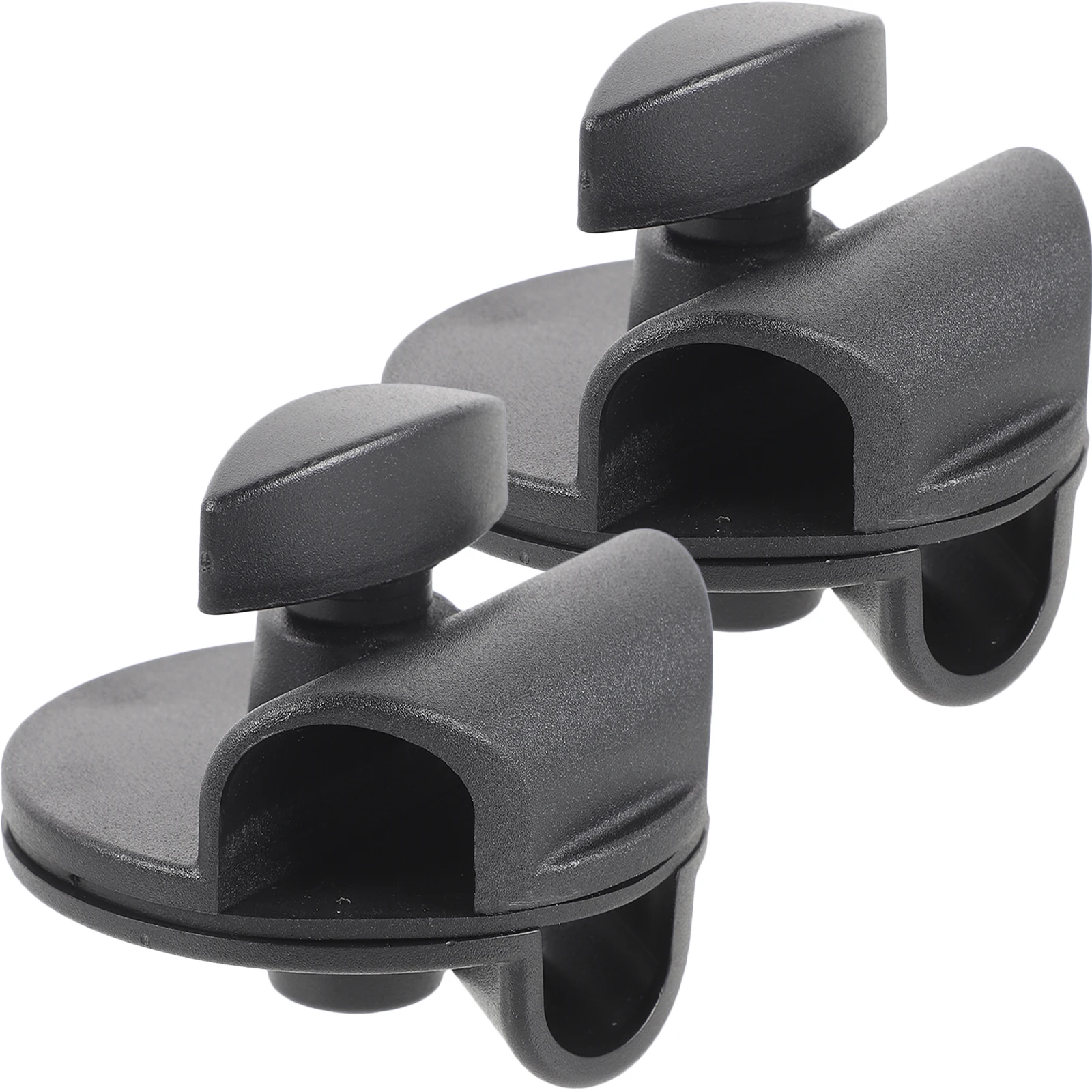 

2 Pcs Microphone Extension Clip Arm Clamp Holder Fall to The Ground Plastic Adjustable Stand Support