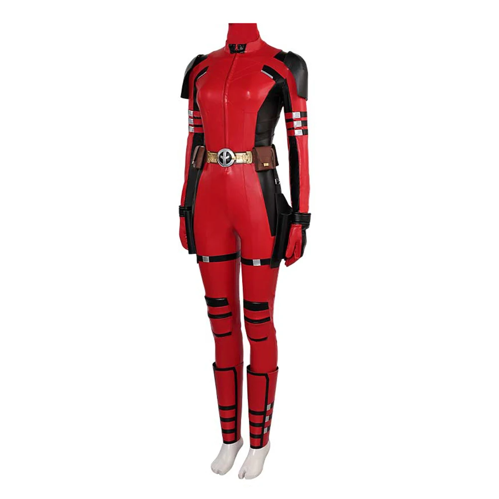 Costume da donna per piscina Cosplay morto femminile Costume da supereroe Roleplay Movie Battle travestimento maschera per tuta fantasia vestiti per feste di Halloween