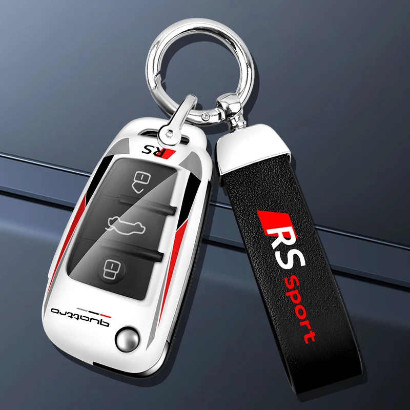 

NEW ABS TPU Car Key Cover Case Protect Shell Buckle For Audi A1 A3 8P 8L A4 A5 B6 B7 A6 C5 C6 4F Q3 Q5 Q7 TT S3 Accessories