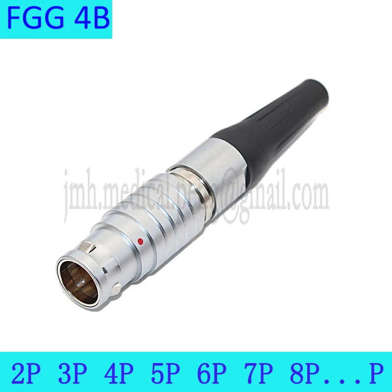 

FGG.4B.4 6 7 10 12 16 20 24 30 40 48Pins Push-pull Self-locking Aviation Metal Circular Connector For Data And Telecom Systems