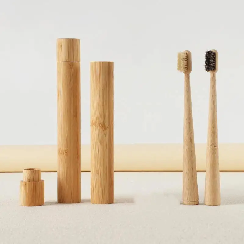 Horse Bristle Bamboo Toothbrush Soft Quick Dry Plastic Free Eco Friendly for Zero Waste Lifestyle Lovers Oral Care