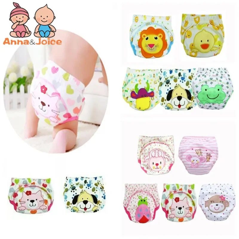 20pcs/Lot Diapers baby children's Underwear Reusable Nappies Training Pants t80/90/100