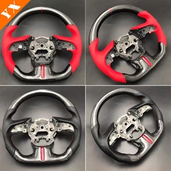 For GWM haval H6 F5 F7X H2 Dargo Jolion Accessories Real Carbon Fiber D Type Car Original Steering Wheel Decor Protection