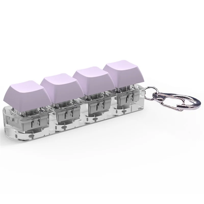 Trwałe zabawki na klawiaturę, odprężające przyjęcia DIY Fidget Button Keycaps, Fidget Keychains, Keyboard Keychains