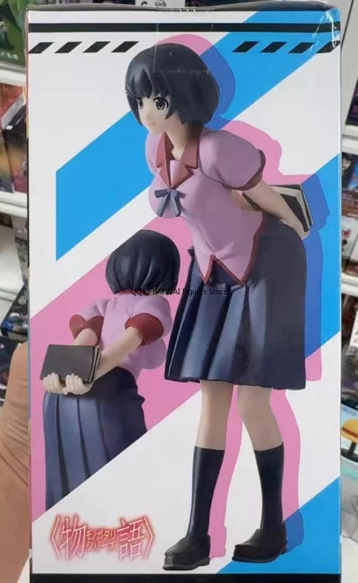 Originele Anime Figuur Tsubasa Hanekawa Staande Houding Action Figure Model Desktop Ornamenten Hobby Collectibles