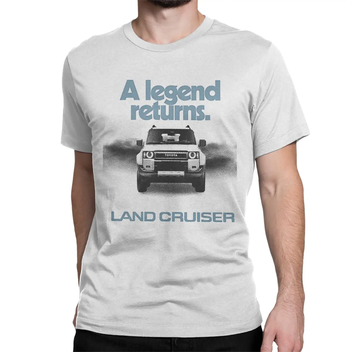 Land Cruiser FJ 80 T-Shirts Men Women Off Road Car Landcruising Adventure Fun Pure Cotton Tee Shirt Crewneck T Shirt New Arrival