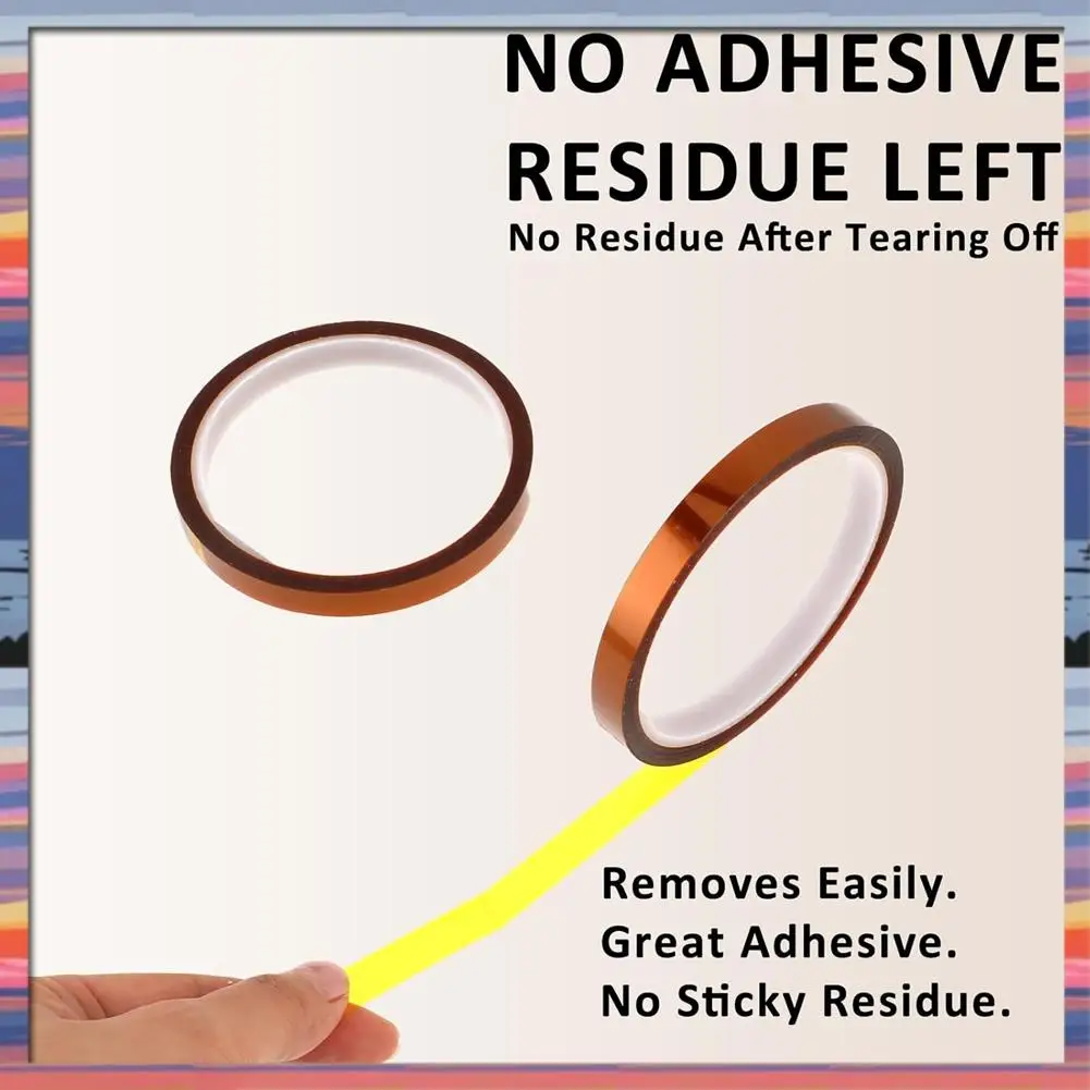 Afbc 2 rolos de fita térmica de sublimação, fita de transferência de calor sem resíduos fita de imprensa térmica para sublimação tecido de imprensa térmica pcb