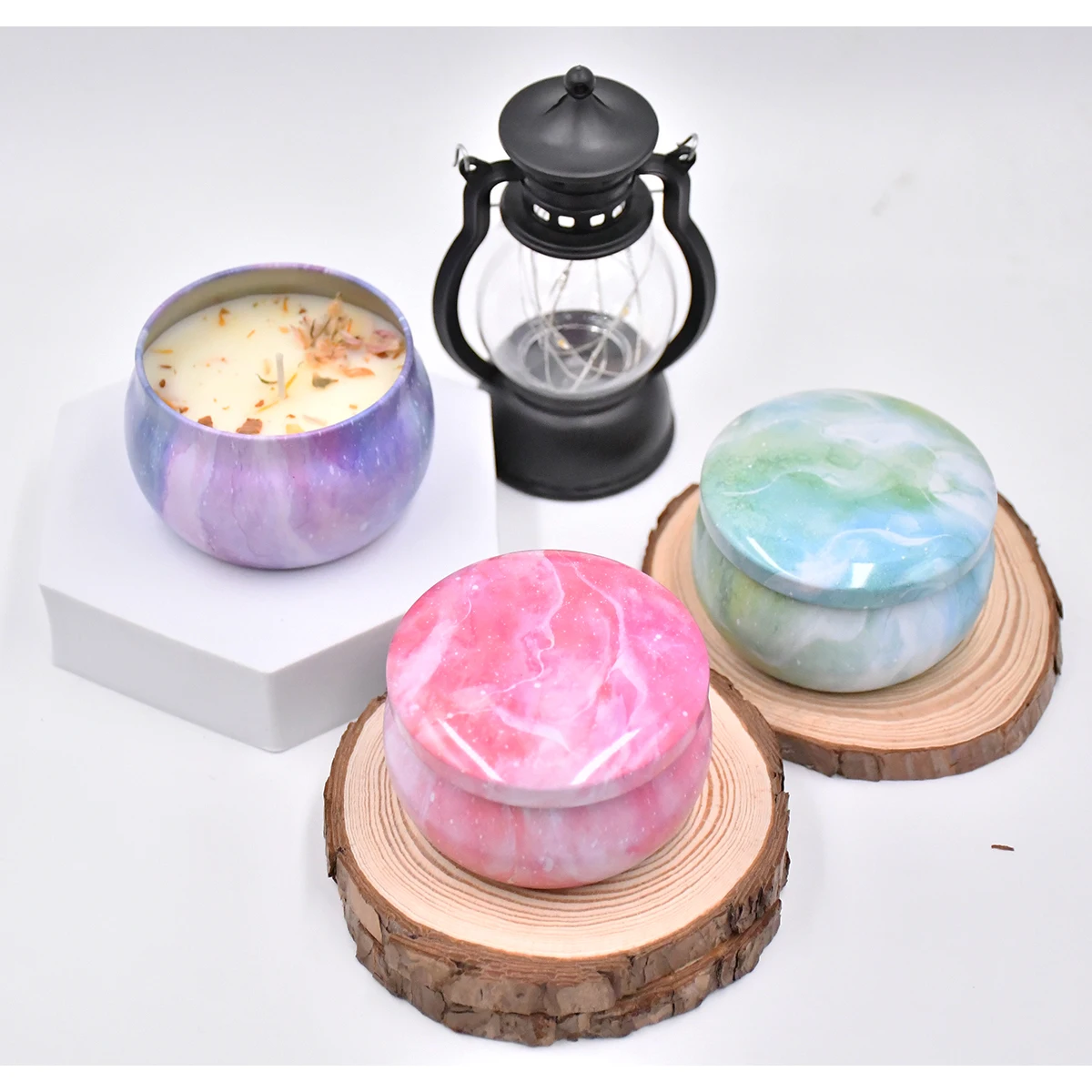 12pcs Candle Tins, 2.2oz Candle Containers For Making Candles, Bulk Candle Jars, DIY Candle Making Tins, For candle making