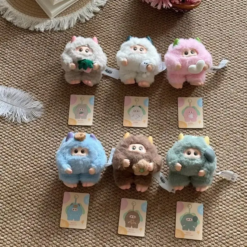 

Подлинная пушистая серия Monster Marshmallow Dream, слепая коробка, виниловая кукла, украшение, загадочная коробка, игрушка, подарок на день рождения для девочки, игрушки, подарок