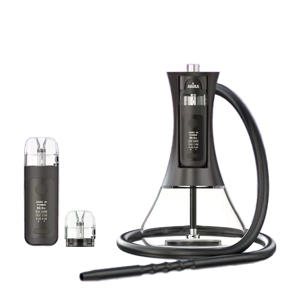 Portable environmentally friendly LED electric water cigarette cup smoking accessories stainless steel water cigarette cup