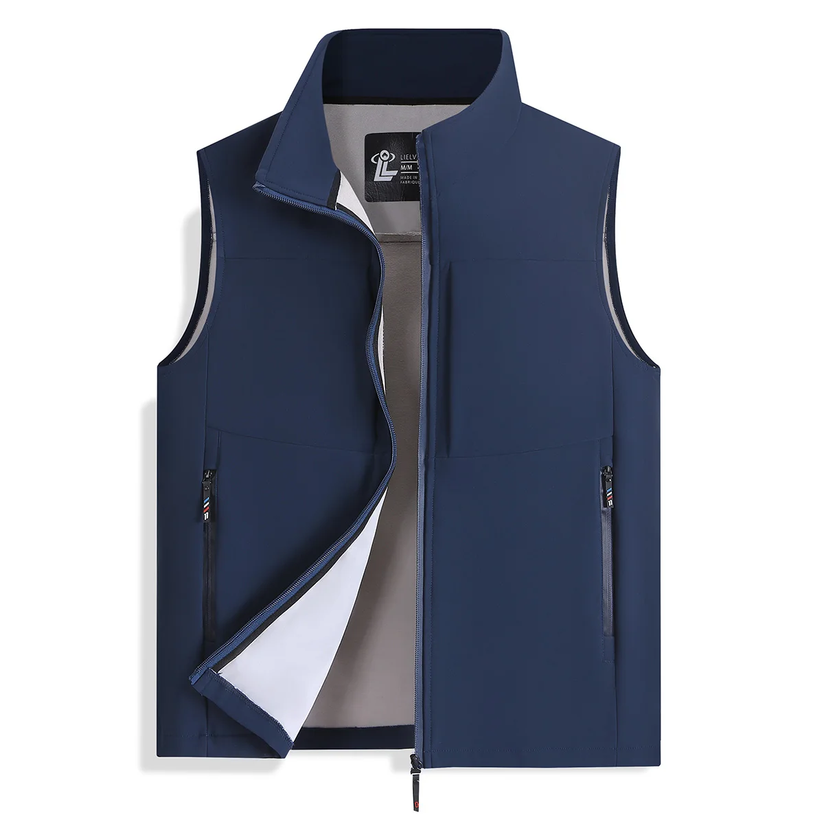 Men's Women's Business Vests Inner Layer Fine Velvet Fashion Casual Vests Autumn Winter Couple Outfits Youth Tops