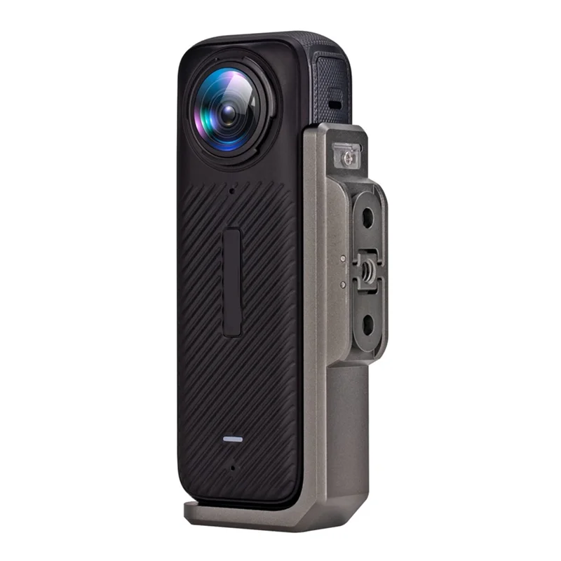 جبل حامل ل Insta360 X4 سبائك الألومنيوم الإطار قوس ل Insta 360X4 عمل منصب الكاميرا حامل تبادل لاطلاق النار الأفقي