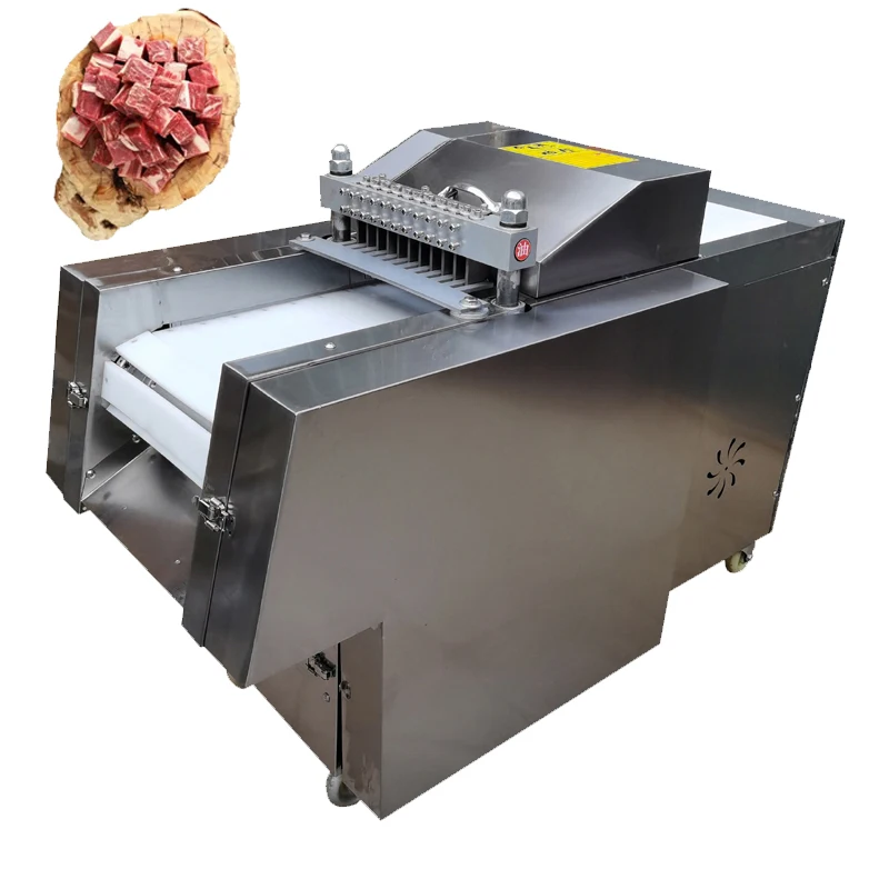 2025New High-Power Dicing Machine For Ribs Pig Feet Chicken Duck Fish Frozen Meat Slicer Commercial Meat Chopping Machines