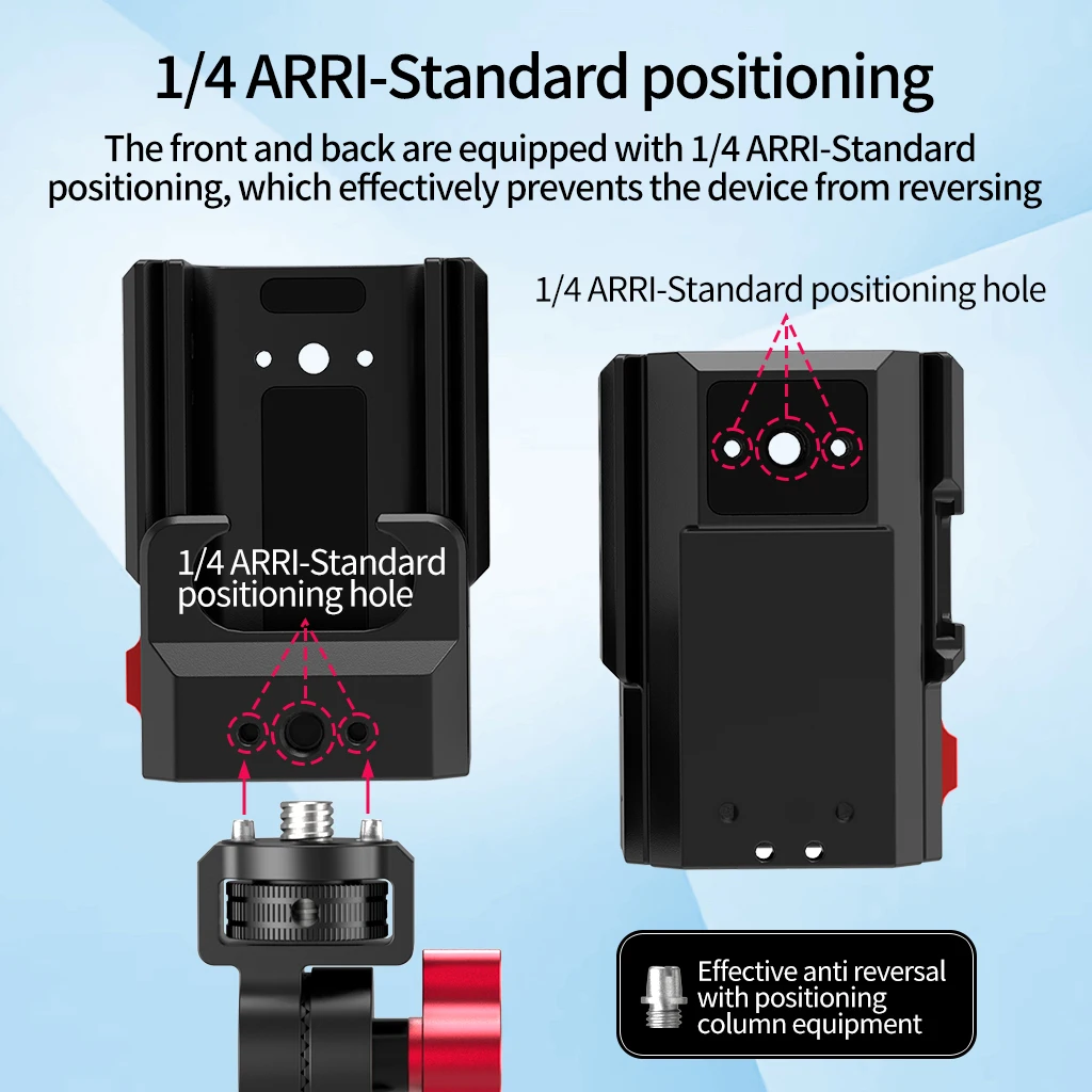 Verstellbare Magnetische Basis Pocket3 Erweiterungshalterung Stativadapter für DJI OSMO Pocket 4 Starke Saugkraft Auto-Halterung Kamera-Käfig-Rig – Detail 7
