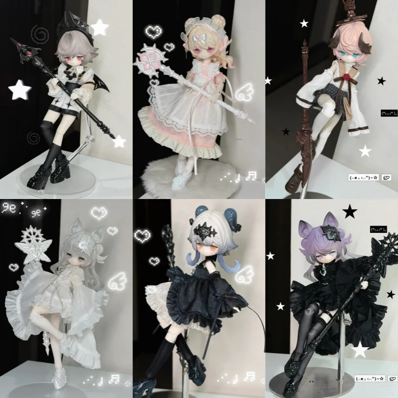 Blind Box Lunar Lore V2 Series 1/8 Bjd Doll Echoes Of Old Castle Action Figure Gothic Style Articulated Collectible In Stock