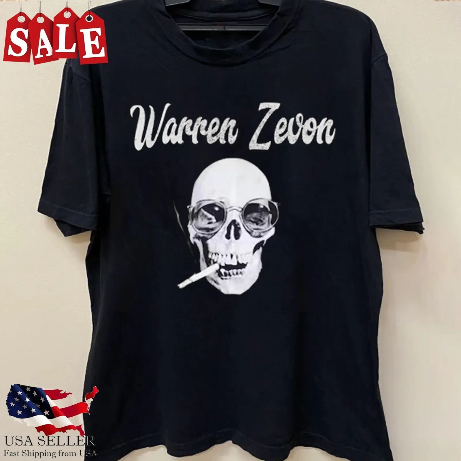 New Warren Zevon Skull Gift For Fans Unisex S-5XL Shirt 1LU825