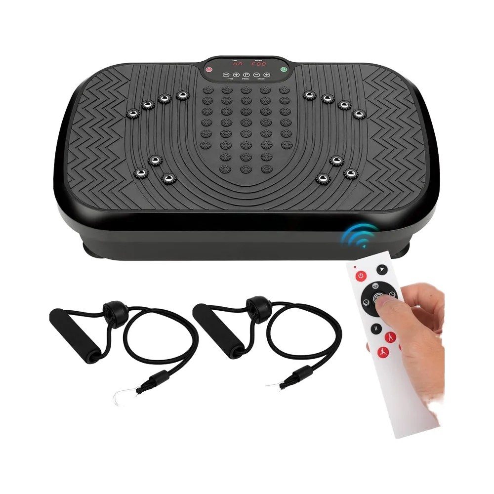 

Whole Body Exercise Machine Power Waver Plate Vibration Platform Lymphatic Drainage Body Shaping Weight Vibration 1