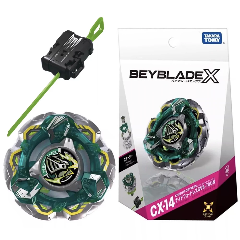 

CX-14 Starter Knight Fortress GV8-70UN BLADE ORIGINAL GENUINE TAKARA TOMY BEY X CX 14