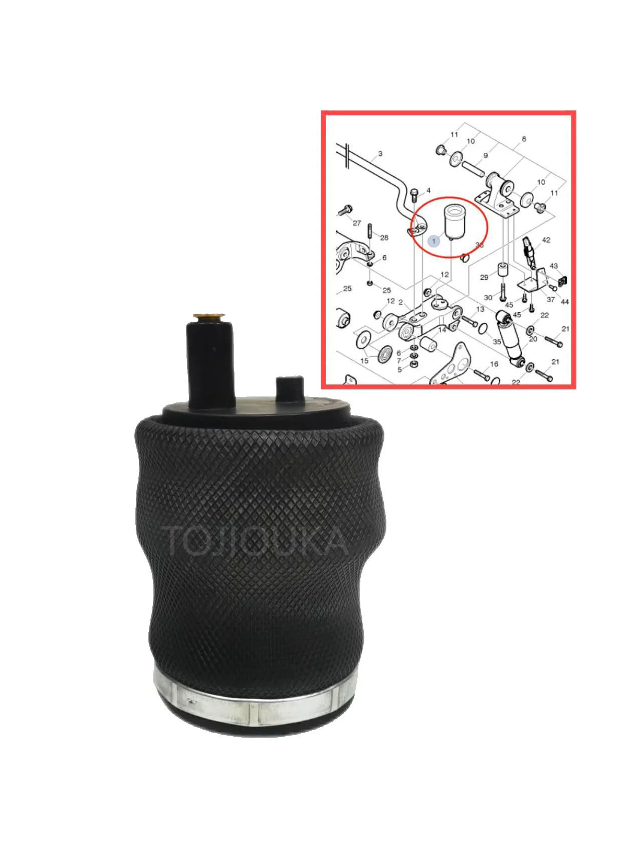 Suitable For Volvo,F1, Renault Truck Cab Seat Airbag 20906196 20591506 5010130797 5010629414