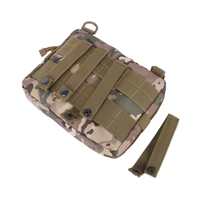 야외 Molle 관리자 주머니 1000D 터프 나일론 EDC 유틸리티 파우치 도구 가방 사냥 CS를위한 EMT 유틸리티 지도 포켓