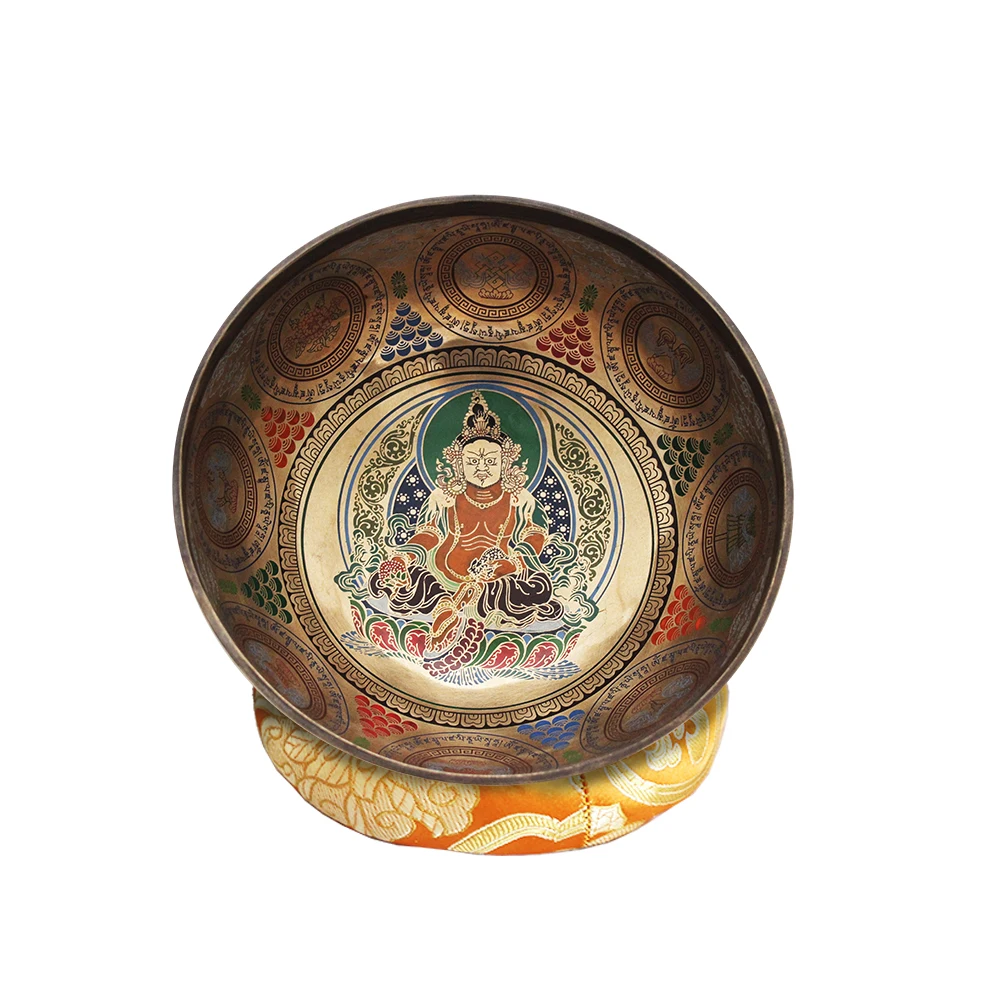 High Quality 25CM Handcrafted Tibetan Singing Bowl for Sound Healing