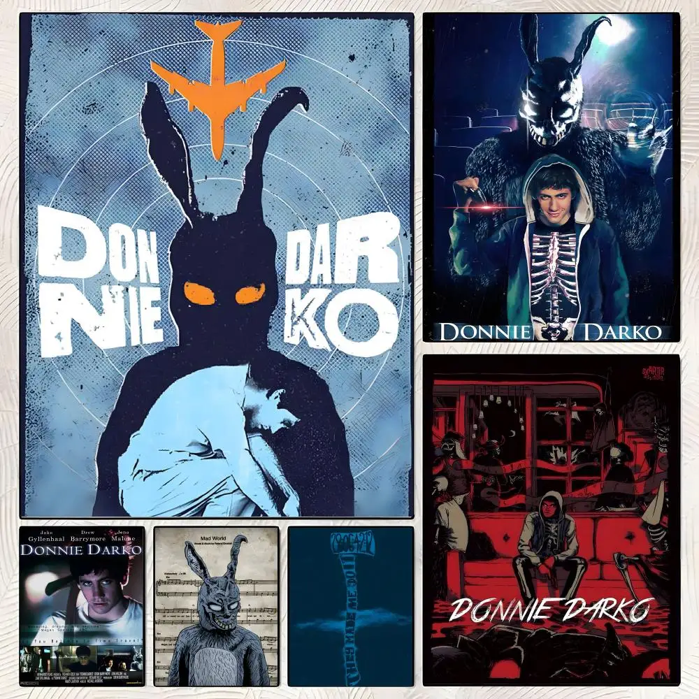 D-Donnie Darko Film-S Poster High-definition  poster stickers, suitable for bedroom, living room, home decoration