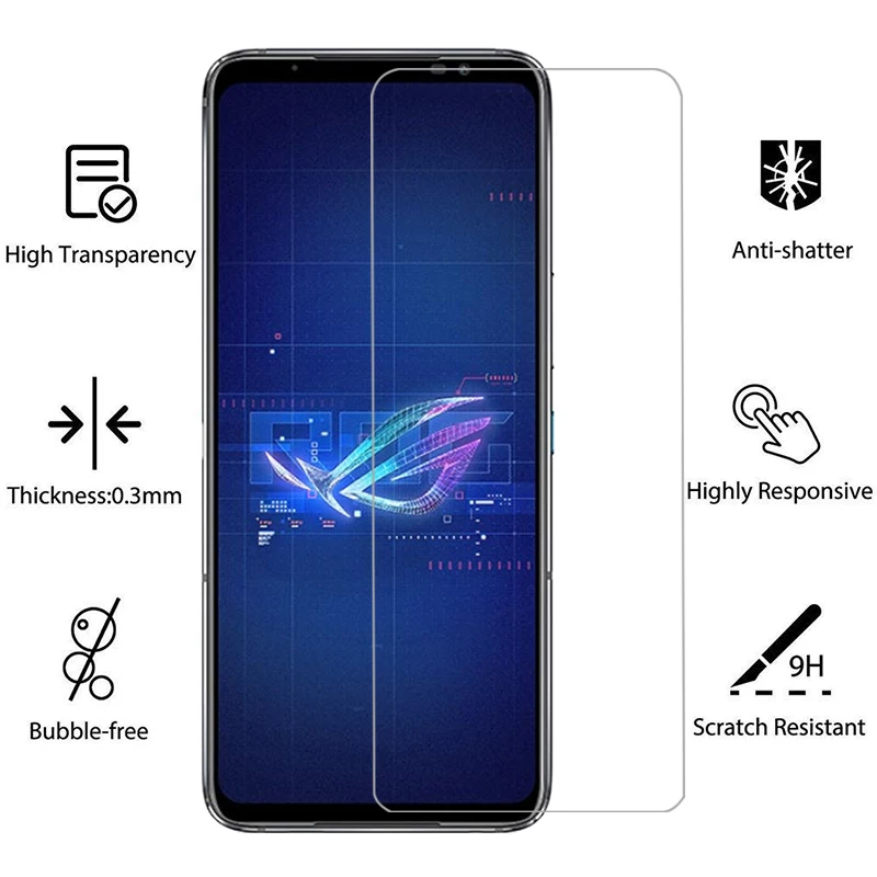 screen protector for asus rog phone 6 pro 6d ultimate protective tempered glass on rogphone phone6 rogphone6 6pro film glas 9h