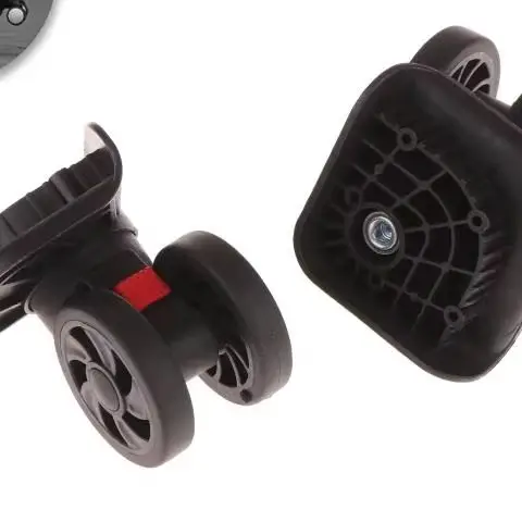 

1/2Pairs Luggage Suitcase Wheel Suitcase Repair Set Wear Resistant 360 Swivel Replacement Detachable