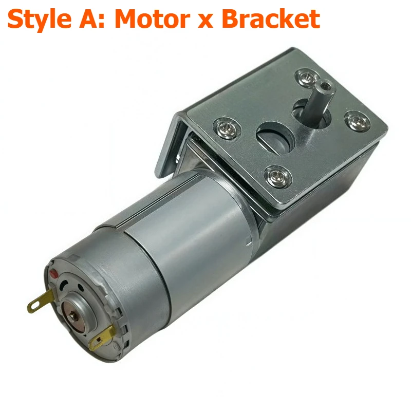 4632-395 DC speed reducer motor, low noise, with speed controller, small motor with bracket