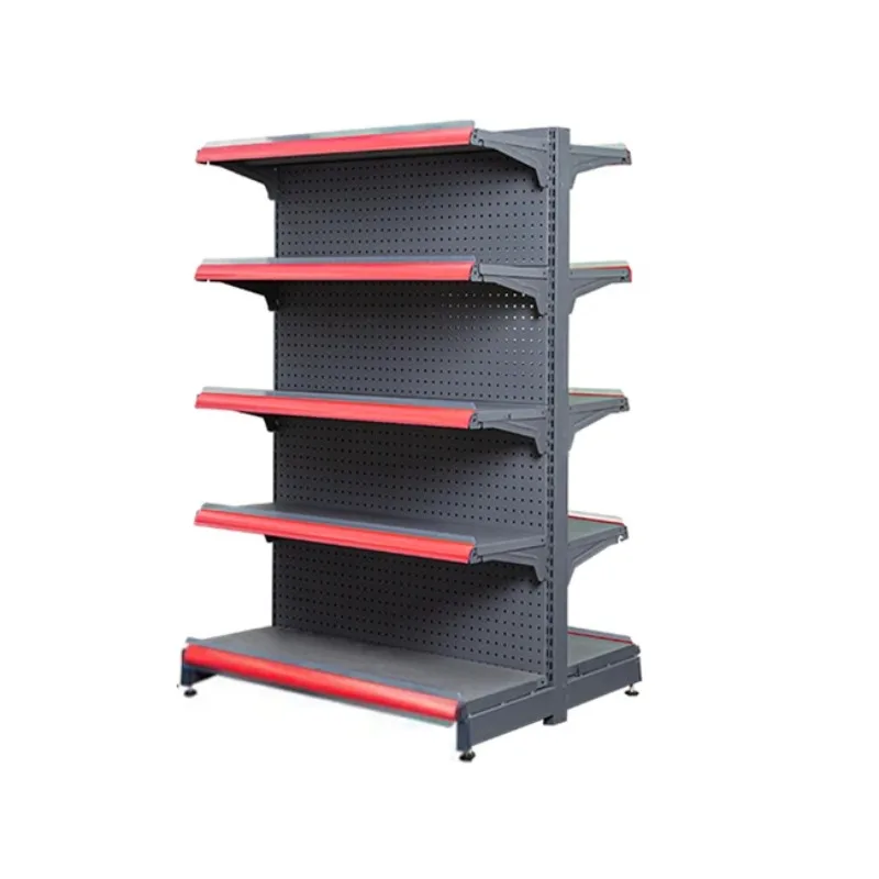Super High Cost Performance Supermarket Shelves Display Racks Double Side Shelf for Shop