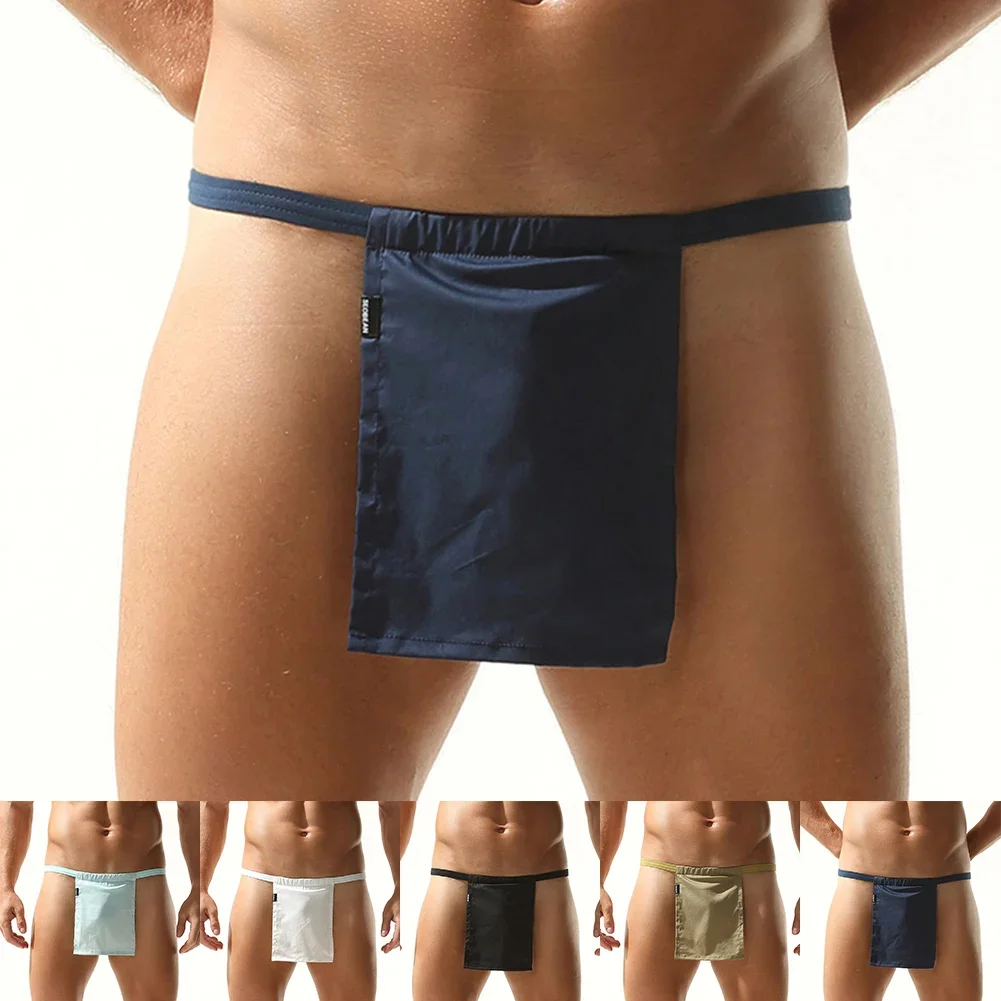 

Mens Solid Color Silky Briefs Low Waist Sexy Underwear Comfortable Breathable Breathable Triangle Panties Para Hombres
