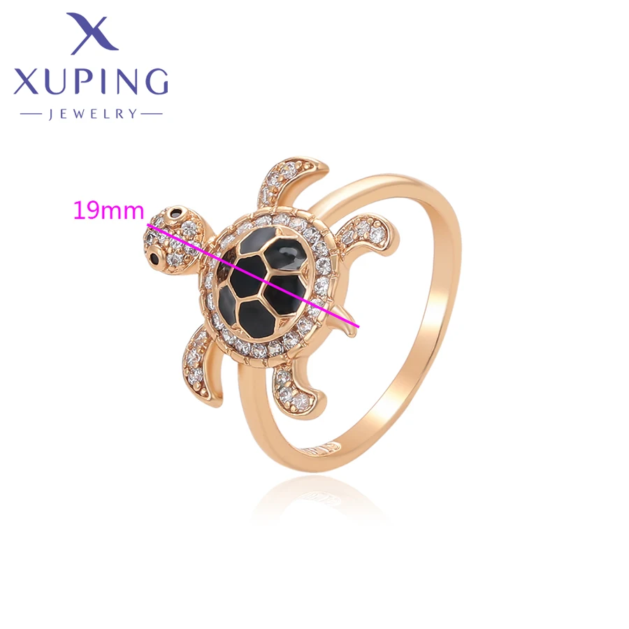 Xuping Jewelry Fashion Eleganter, neu eingetroffener Tierring mit goldfarbener Beschichtung als Partygeschenk X001215269 – Detail 10