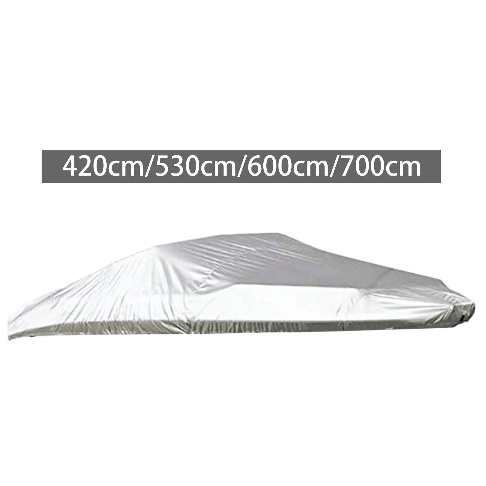 

Boat Protection Cover Heavy Duty Waterproof Oxford Material Sun Resistant for Fishing Boat Survival Kit