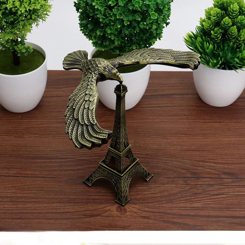 Gift Balance Eagle Gravity Metal Eagle Balance Bird Perpetual Motion Machine Toy High-Tech Creative Suspension Ornaments