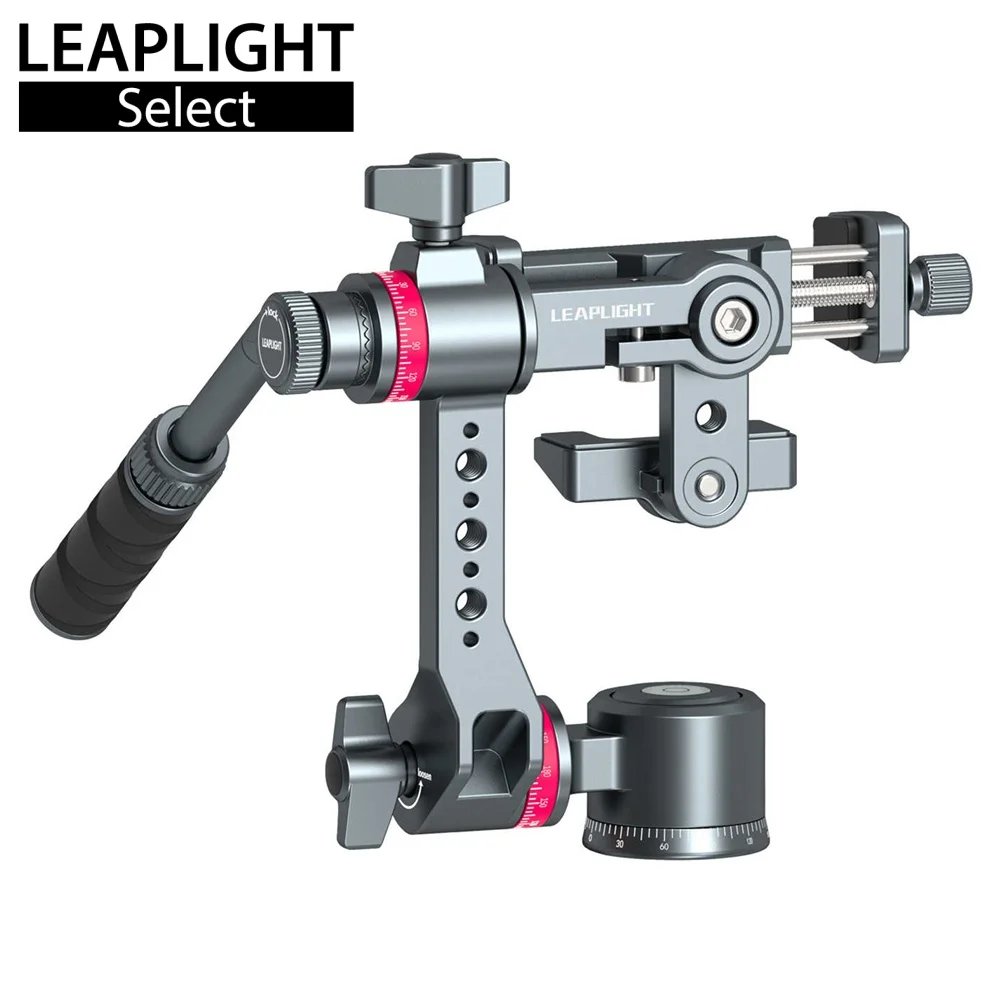 

LEAPLIGHT Phone Camera Gimbal Indoor/outdoor Tilt Shooting Live Streaming Video Recording 360° rotation Adjustment Expandable