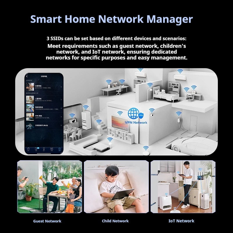 جهاز توجيه الألعاب ASUS RT-BE57 WiFi7، منفذ 2.5G، تسريع الألعاب اللاسلكي، متوافق مع AiMesh