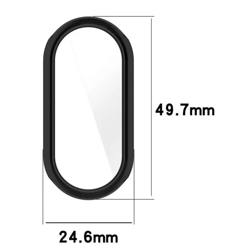 Beschermhoes Voor Xiaomi Mi Band 8 Screenprotector Zachte Tpu Met Gevoelige Touch Control Miband 8 Accessoires