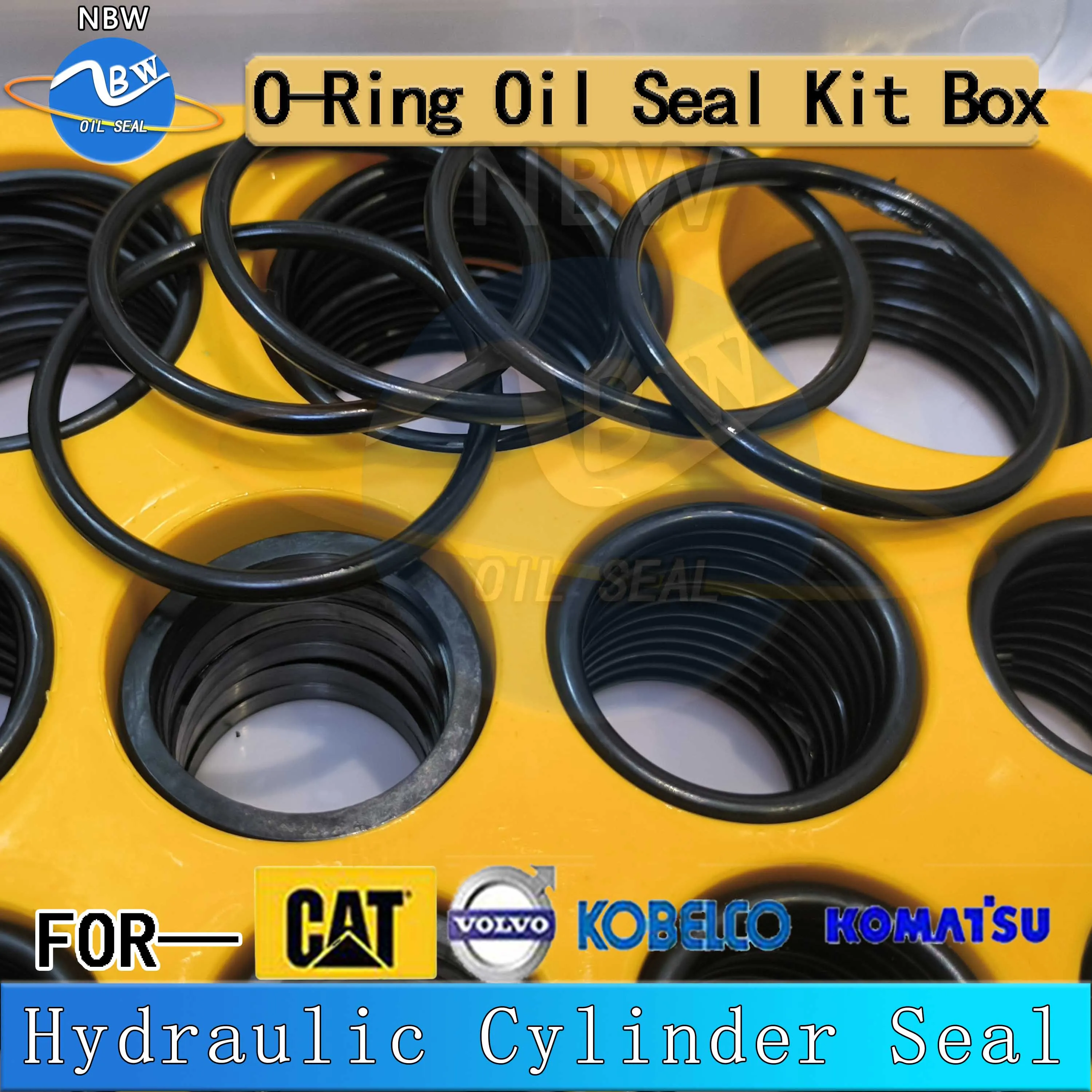 Minimum Price!!  O-Ring Box For Caterpillar E320 320B 320C 330C Excavator Universal Repair Gaskets CAT  High Quality Seal Kit