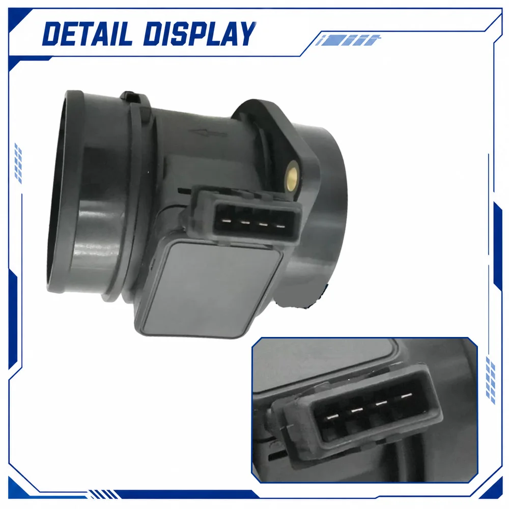 For Renault Laguna Megane Scenic Volvo S40 V40 1999 Mass Air Flow Sensor Assembly 5WK9615 5WK9615Z 7700105010B MF022 30862696