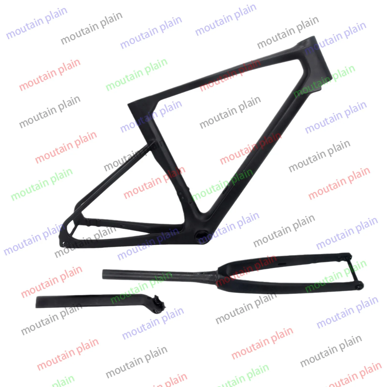 

All Carbon Fiber Vehicle Frame Road Bicycle Breaking Wind Frame Barrel Disc Brake Frame Zhizhen Version